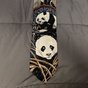 Endangered Species Tie - Panda Mountain Edition